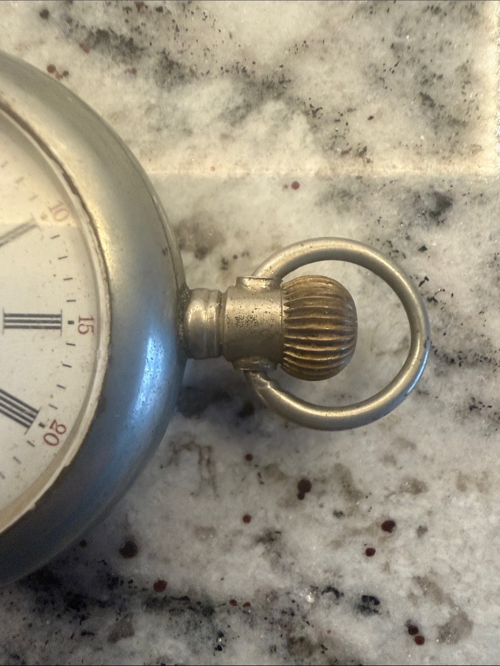 Waltham Men's Pocket Watch - White Dial, Silver-Tone Case - Picture 4 of 4